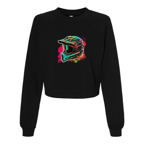 Motorcycle helmet Bella canvas hoodie 7505